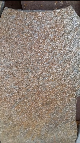 Плитняк златолит серебристый для цоколя, отмостки купить в Краснотурьинске