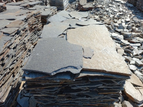 Плитняк серицит облицовочный 10-20мм купить в Краснотурьинске