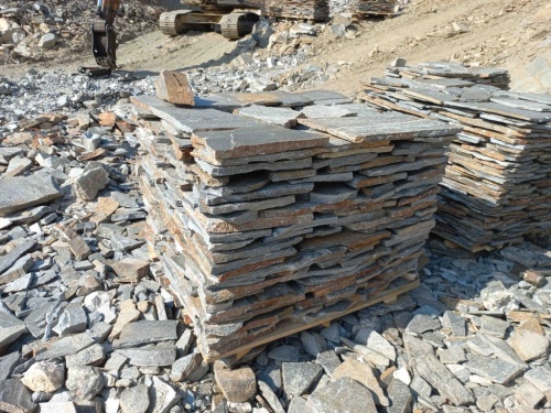 плитняк серицит для мощения